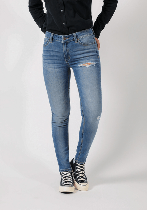 Jeans Mujer Scarlett Skinny Fit Blue Strong
