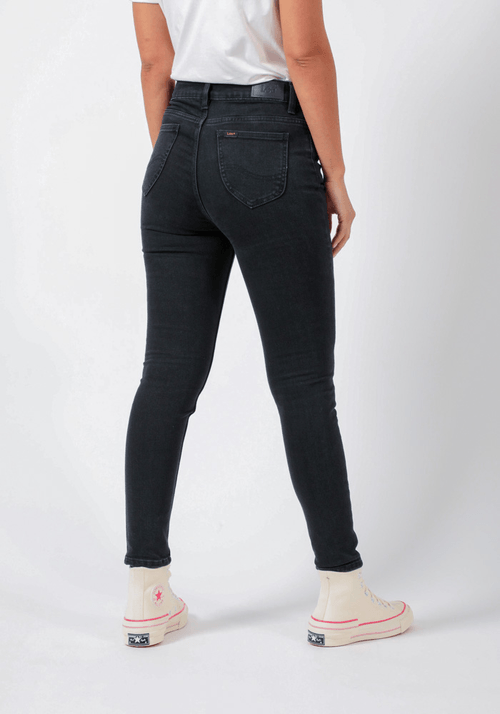Jeans Mujer Tiro Alto Ivy Skinny Fit Black Rinse