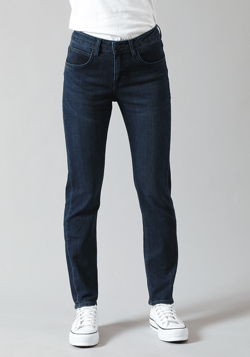 Jeans Mujer Elly Slim Fit Dark Lea