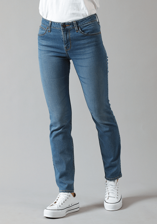 Jeans Mujer Marion Straight Fit Mid Remi