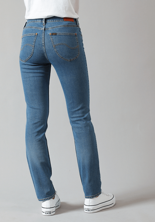 Jeans Mujer Marion Straight Fit Mid Remi