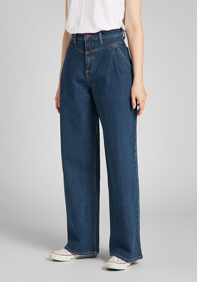 Jeans Mujer Tiro Alto Stella Tapered Relaxed Fit Vintage Jamie