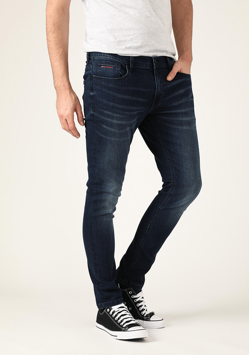 Jeans Hombre Chase Skinny Fit Blue Washed