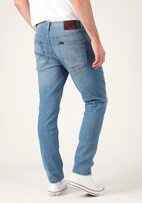 Jeans Hombre Malone Skinny Fit Mid Stone Washed