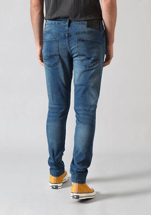 Jeans Hombre Malone Skinny Fit Mid Blue