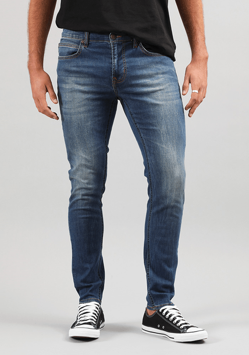 Jeans Hombre Malone Skinny Fit Mid Visual Cody