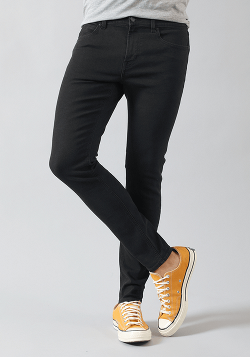 Jeans Hombre Malone Skinny Fit Black Rinse I