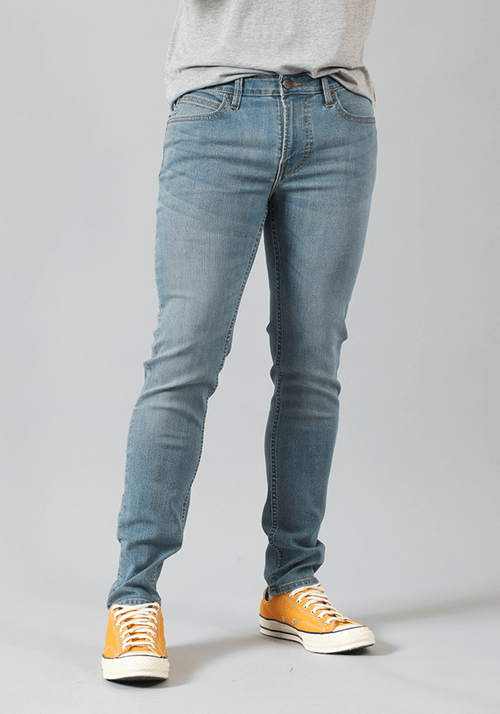 Jeans Hombre Skinny Fit Mid Stone