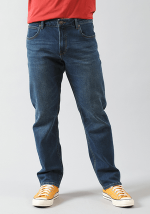 Jeans Hombre West Relaxed Straight Fit Clean Cody