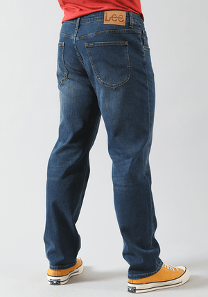 Jeans Hombre West Relaxed Straight Fit Clean Cody