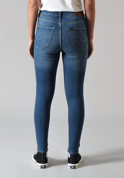 Jeans Mujer Tiro Alto Ivy Skinny Fit Clean Play