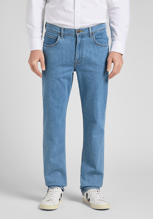 Jeans Hombre Brooklyn Classic Straight Fit Light Stone