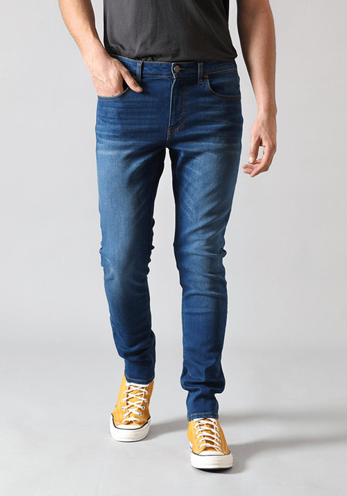 Jeans Hombre Malone Skinny Fit Stone Worn