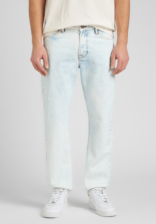 Jeans Hombre West Relaxed Straight Fit Acid Echo Bay