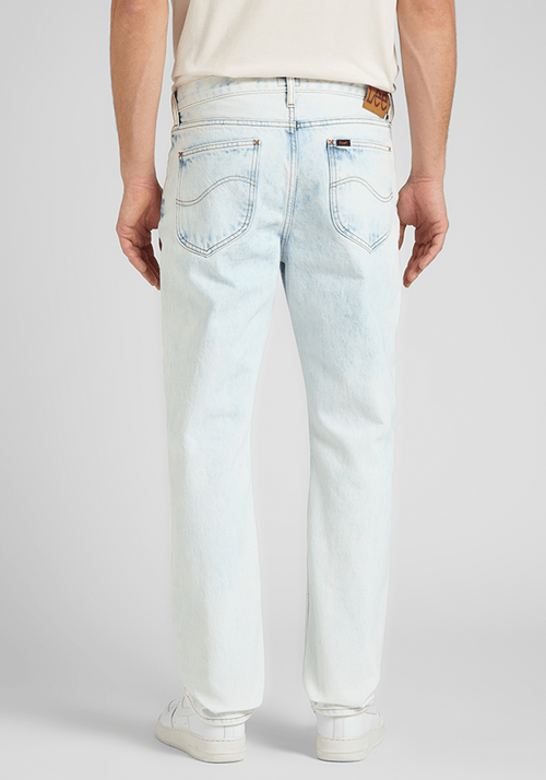 Jeans Hombre West Relaxed Straight Fit Acid Echo Bay