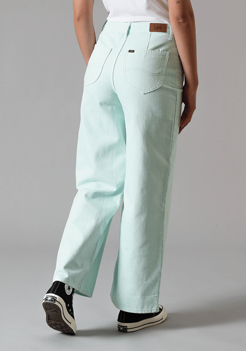 Jeans Mujer Tiro Alto Stella A Line Relaxed Fit Light Fallon