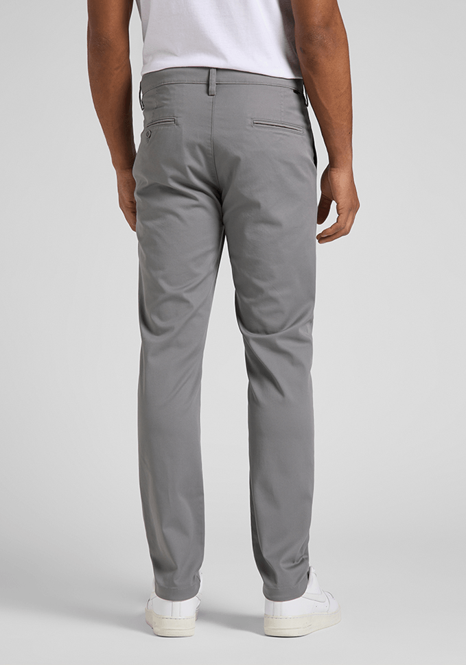Pantalón Hombre Chino Slim Fit Steel Grey - Lee Jeans Chile