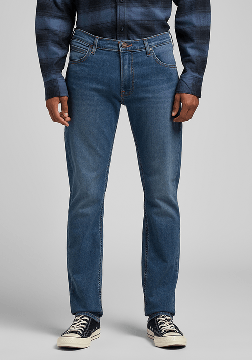 Jeans Hombre Daren Regular Fit Mid Worn Tinted