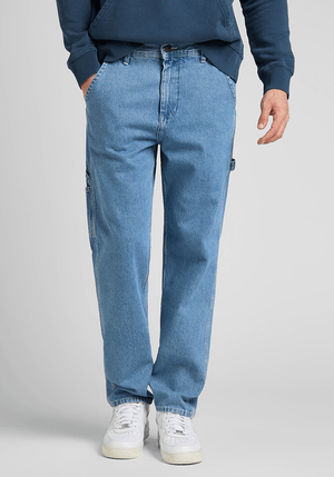 Jeans Hombre Carpenter Relaxed Straight Fit Vintage Stone
