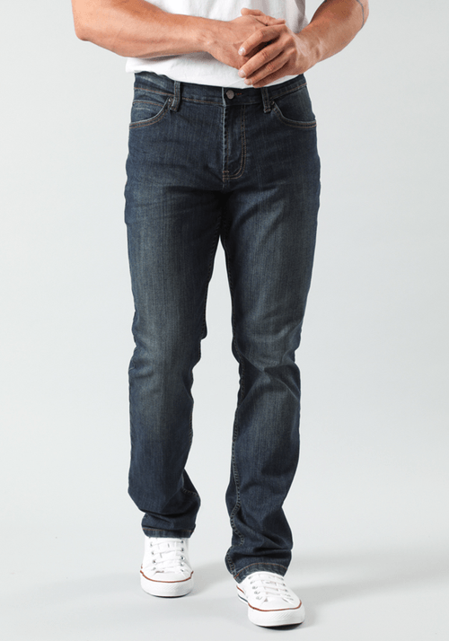 Jeans Hombre Brooklyn Classic Straight Fit Peach Blue