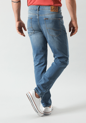 Jeans Hombre Austin Jogg Regular Tapered Fit Mid Blue Grass