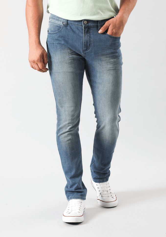Jeans Hombre Malone Fit Worn - Jeans
