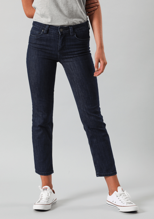 Jeans Mujer Marion Straight Fit Dark
