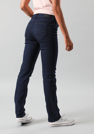 Jeans Mujer Marion Straight Fit Dark Wash