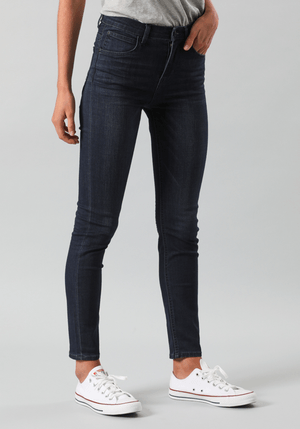 Jeans Mujer Tiro Alto Scarlett High Skinny Fit Worn Eboy