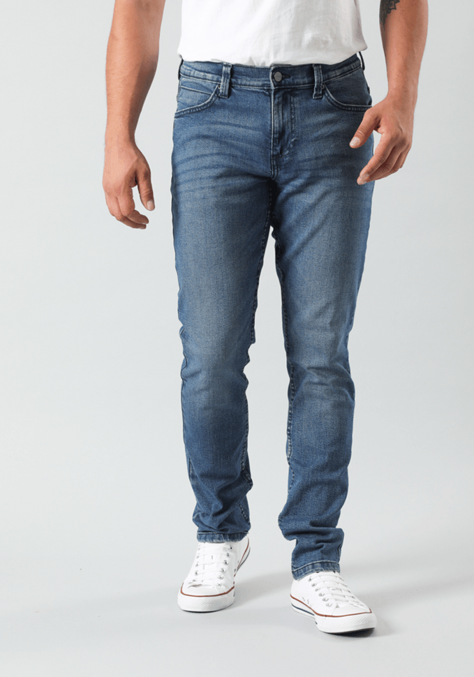 Jeans Hombre Tiro Alto Easton Regular Straight Fit Stone Free - Lee Jeans  Chile