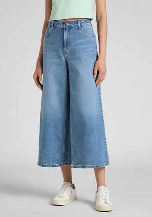 Jeans Mujer Jody Straight Crop Relaxed Fit Borrowed Blue