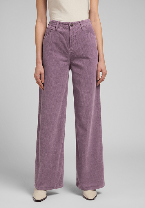 Jeans Mujer Tiro Alto Stella A Line Relaxed Fit Violet