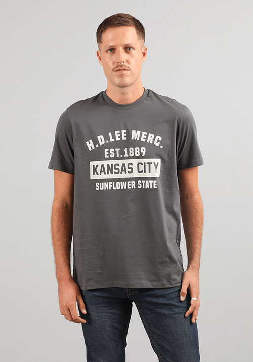 Polera Hombre Easy Tee I Grey Dark