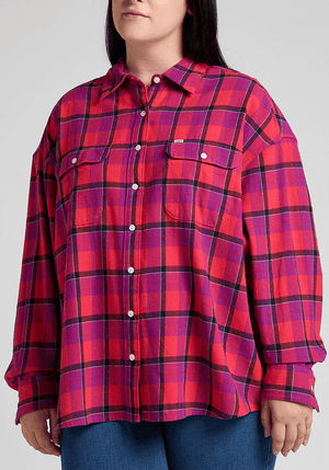 Camisa Mujer Frontier Scarlet
