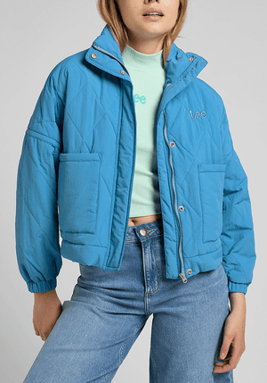 Chaqueta Mujer Light Layer Space Blue