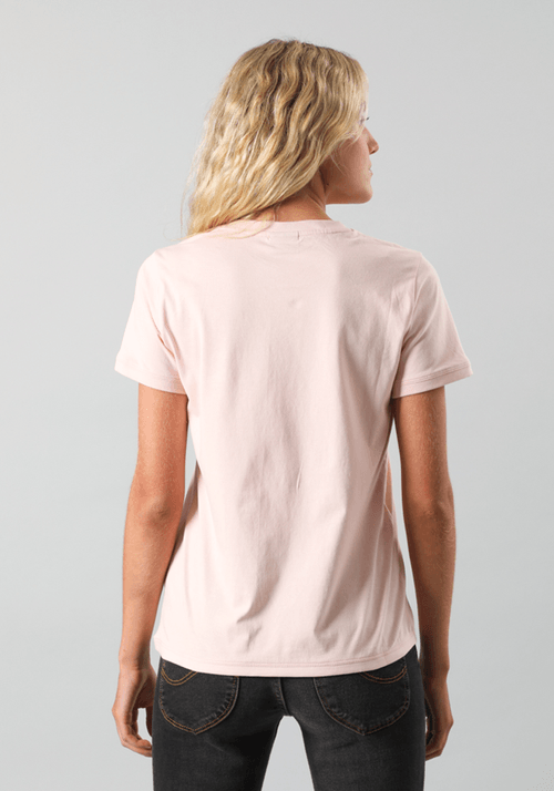 Polera Mujer Easy Tee Squared Pale Rose