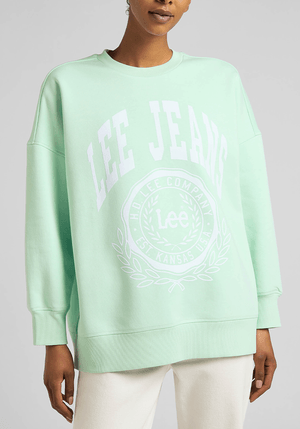 Polerón Mujer Oversized Seaglass