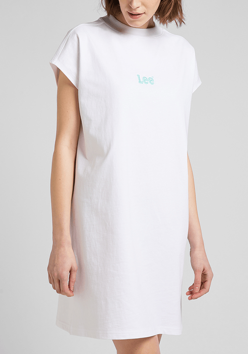 Vestido Mujer T-shirt Bright White