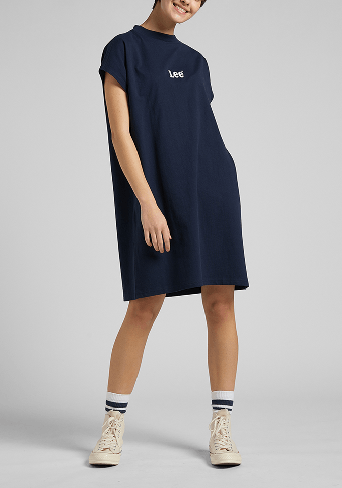 Vestido Mujer T shirt Navy Lee Jeans Chile