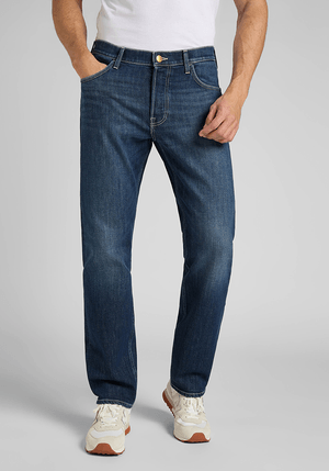 Jeans Hombre West Relaxed Straight Fit Dark Newberry