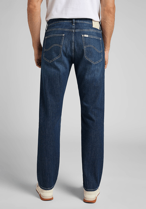 Jeans Hombre West Relaxed Straight Fit Dark Newberry