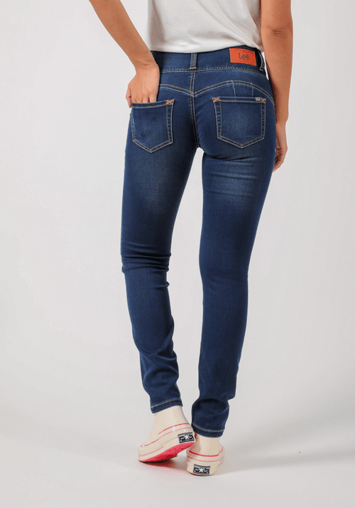 Jeans Mujer Kate Skinny Fit Mid Blue Wash