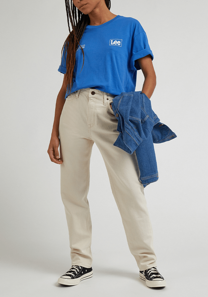 Pantalones de Mujer  Jeans Tiro Alto Sin Bolsas – Corte Skinny