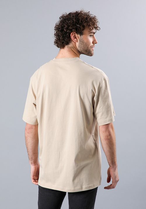Polera Hombre Varsity Oxford tan