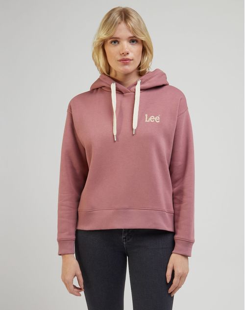 Polerón Mujer Essential Hoodie Dark Mauve