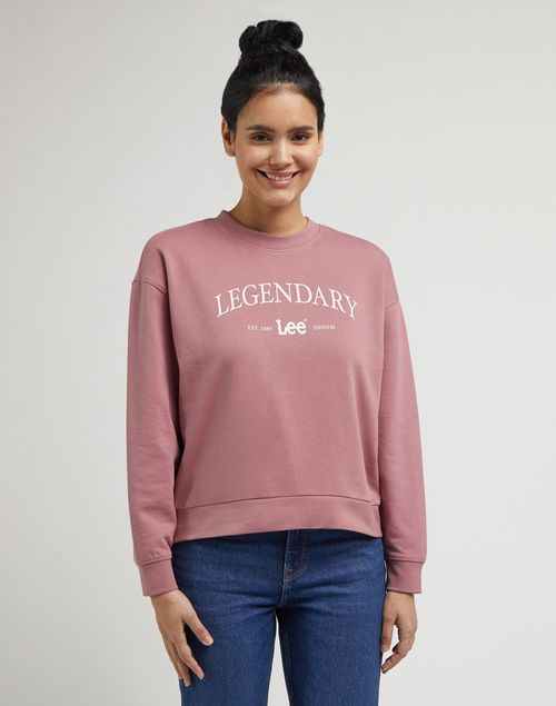 Polerón Mujer Legendary Sweatshirt Dark Mauve