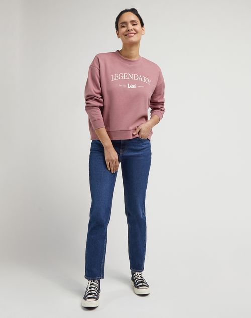 Polerón Mujer Legendary Sweatshirt Dark Mauve