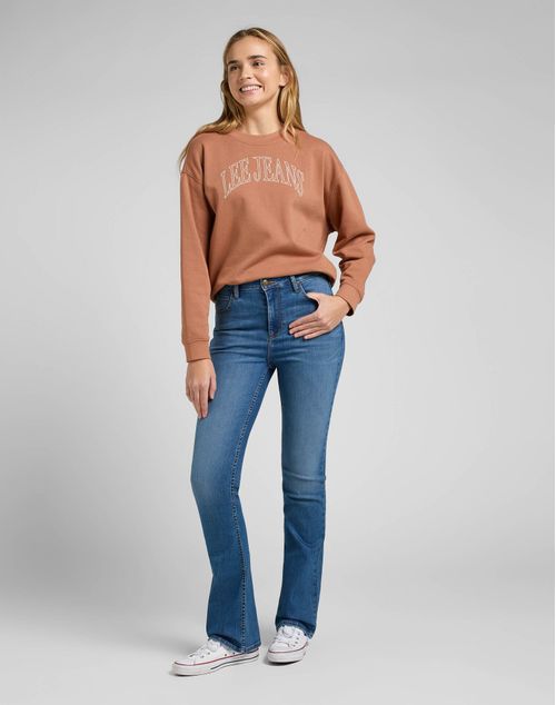 Polerón Mujer Varsity crew Cider