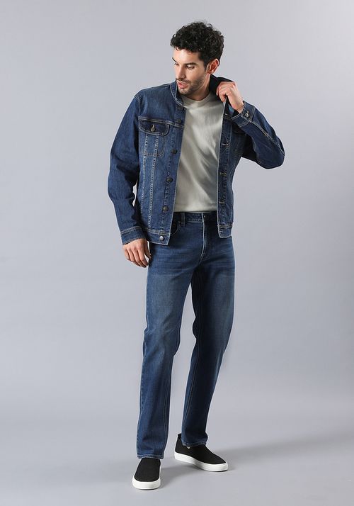 Jeans Hombre Daren Regular Straight Fit Azure