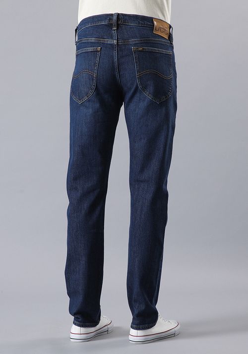 Jeans Hombre Daren Regular Straight Fit Blue Washed